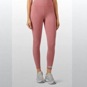 The Giving Movement Dusty Rose Pink Seamless High Rise Sustainable Leggings M